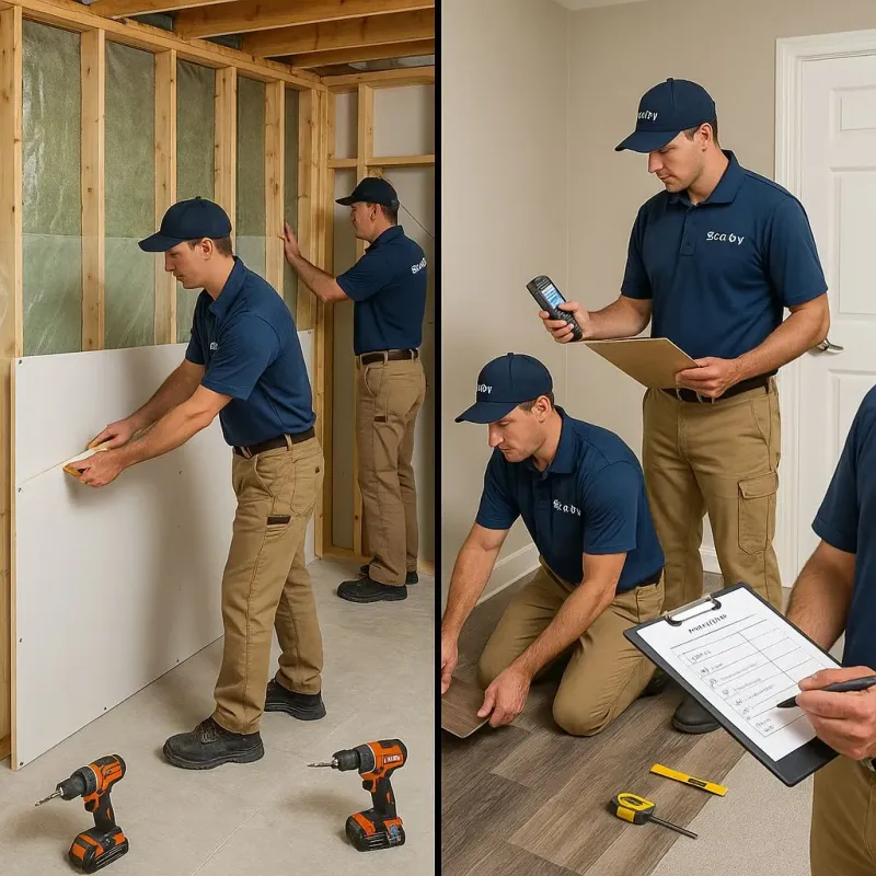 Repairs and Reconstruction process in Keeseville, NY